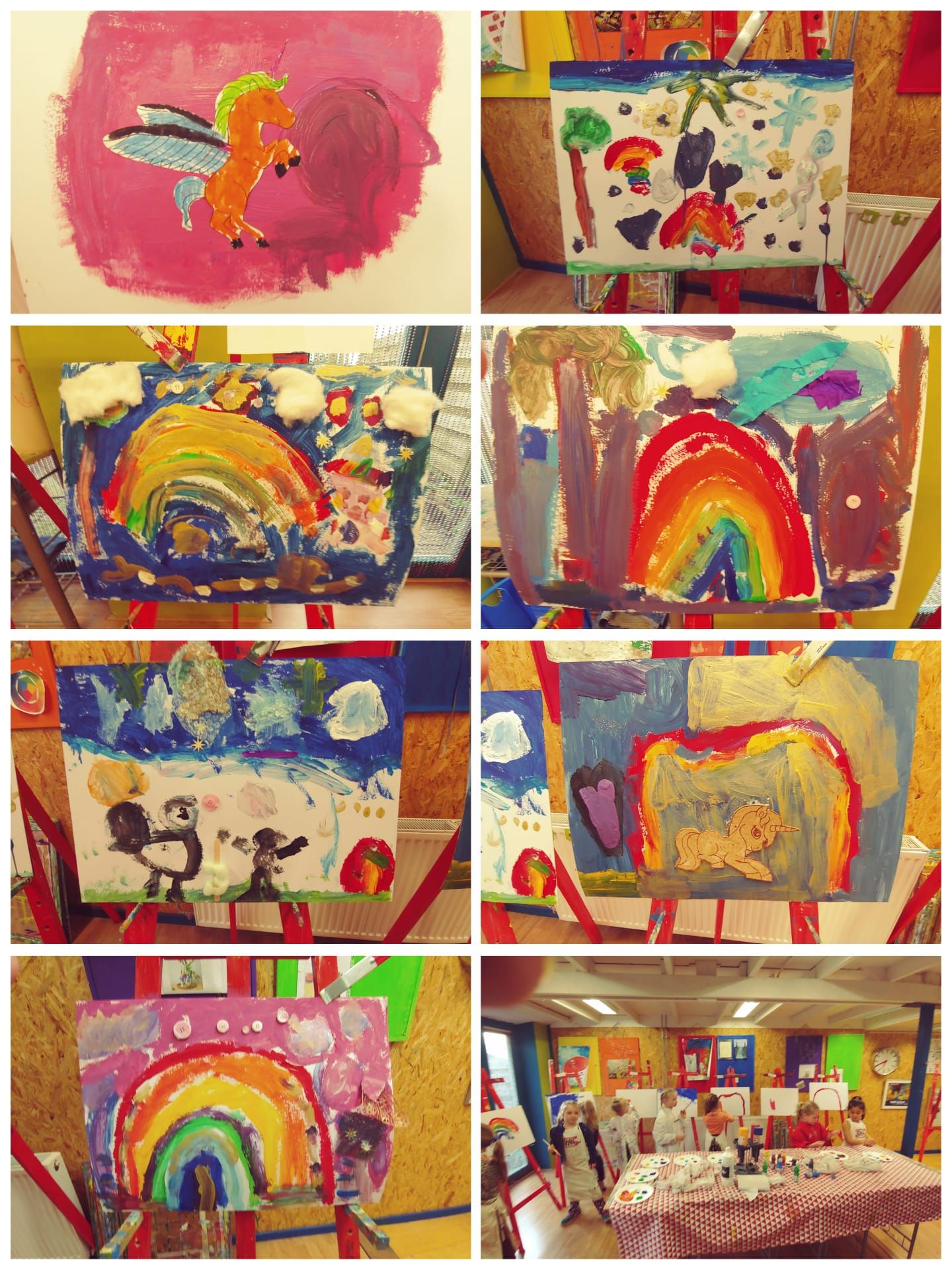 workshop met acrylverf bij Studio MiSt in Harderwijk
