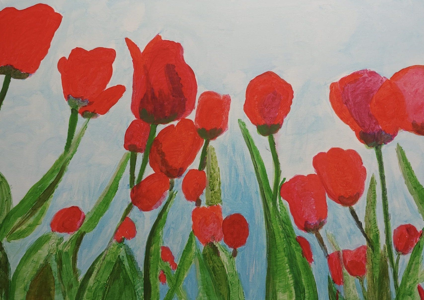 schilderij bloemen