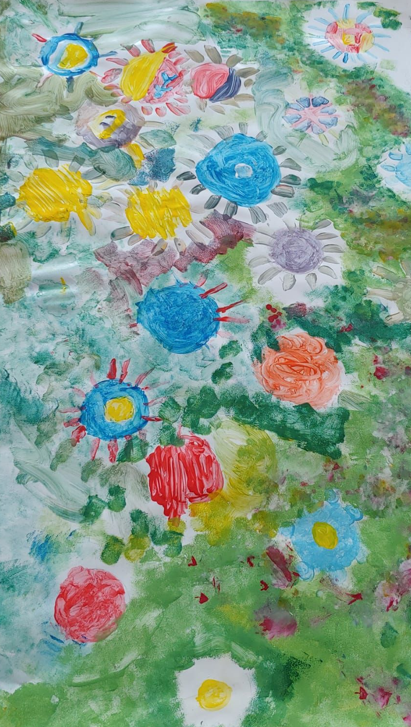 Creatieve workshop met zomerbloemen