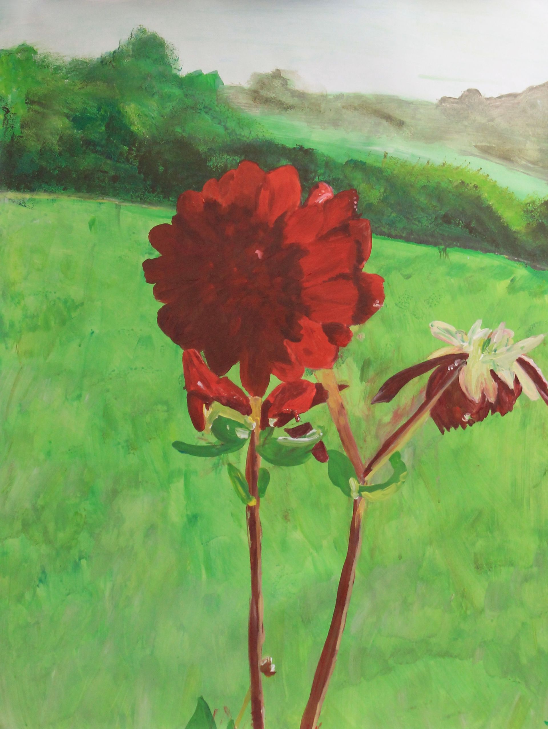 schilderij bloem