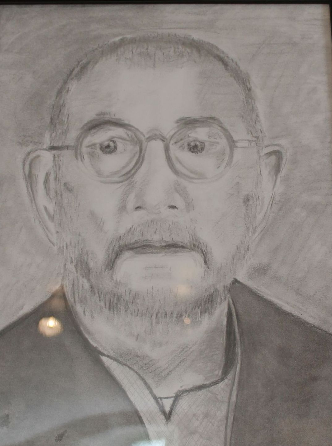 tekening met houtskool