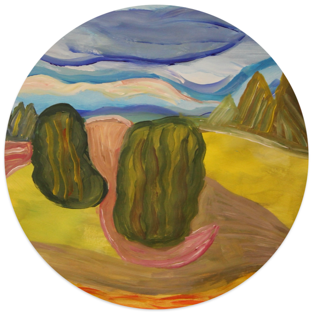 landschap schilderen met olieverf Harderwijk