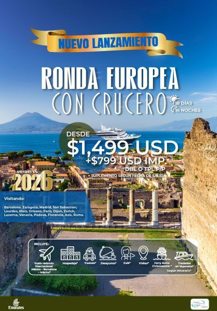 Anuncio de viajes: