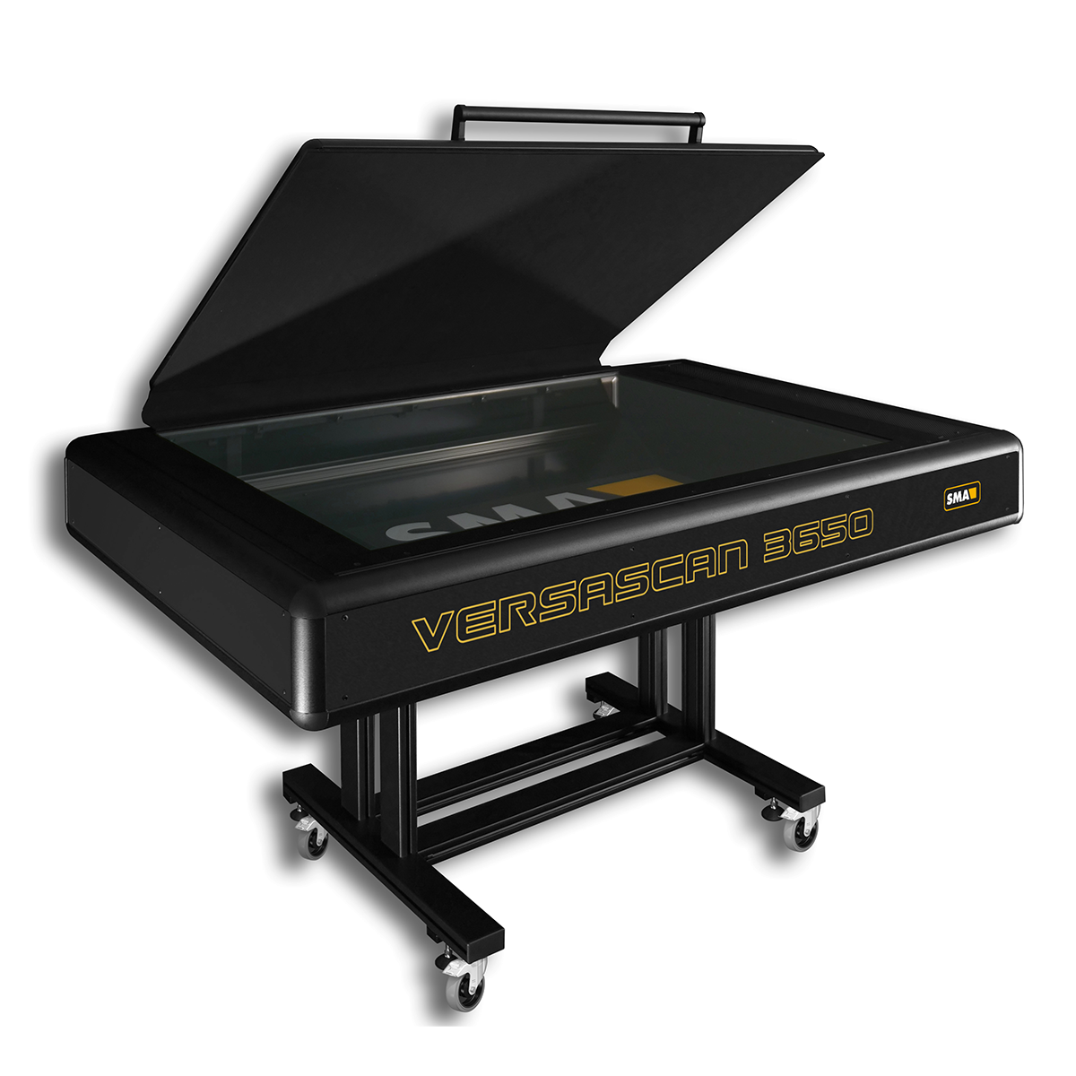Versascan 3650 lid open