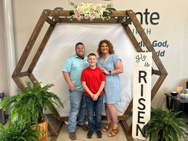 Kelby Winberry and family from M&W Mowing - landscapers for NWA