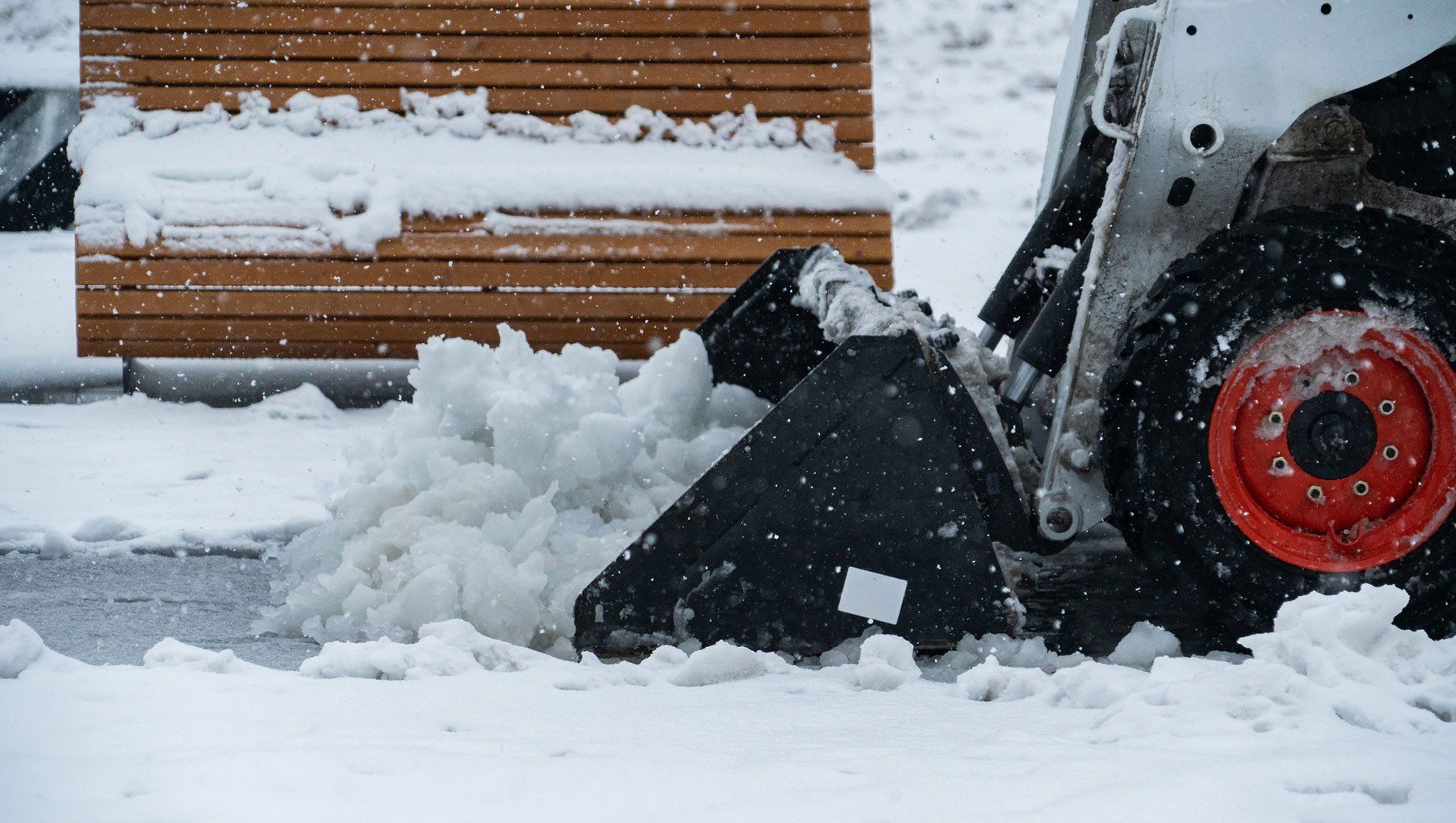 snow plowing