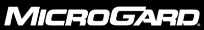 The MicroGard logo in white text on a black background | Waltons - Castrol Pro Lube Express