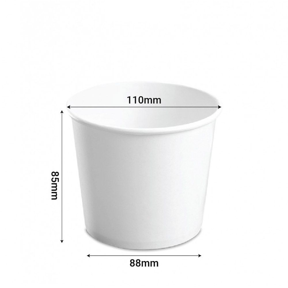 520cc Paper Bowl (White)