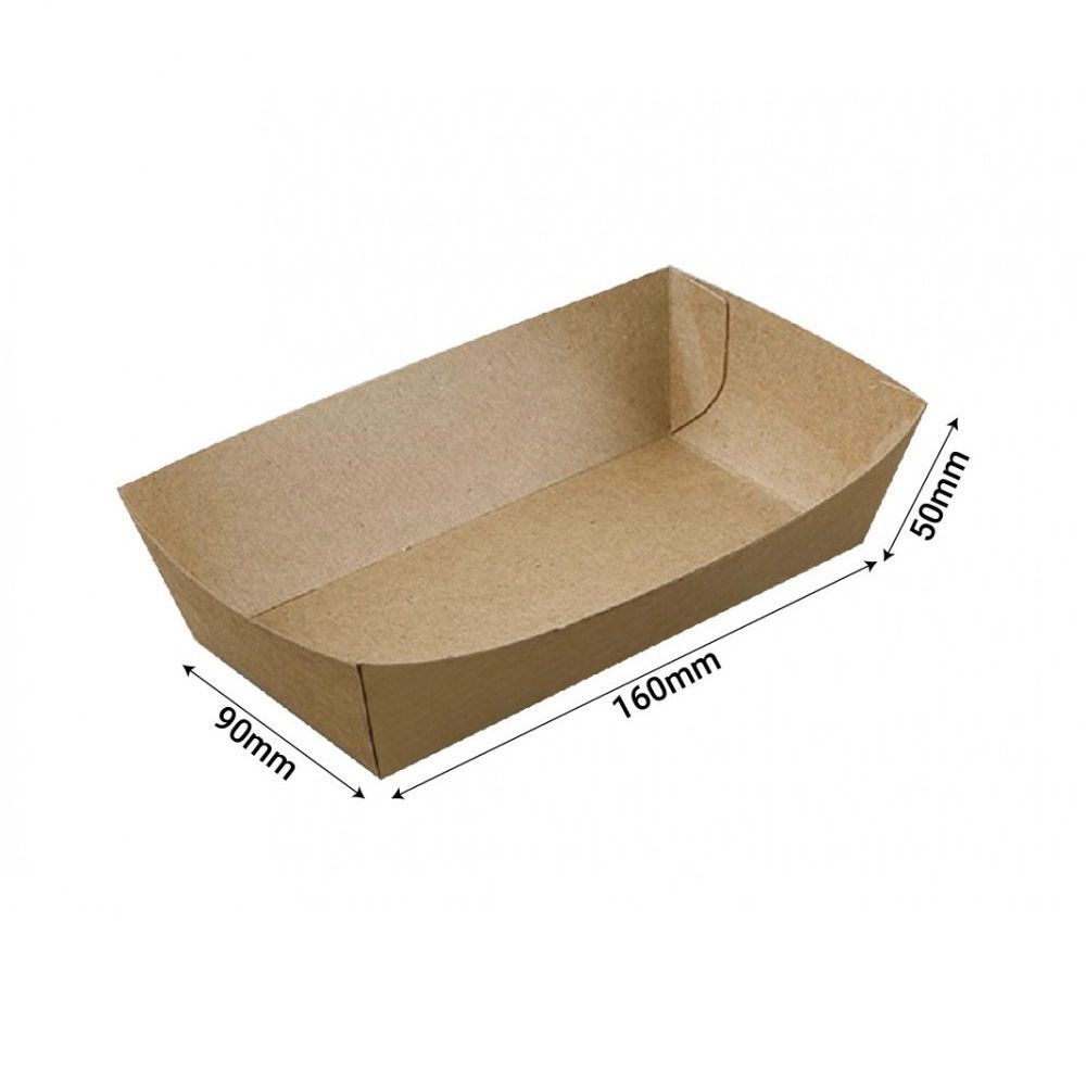 600ml Paper Tray (Brown)