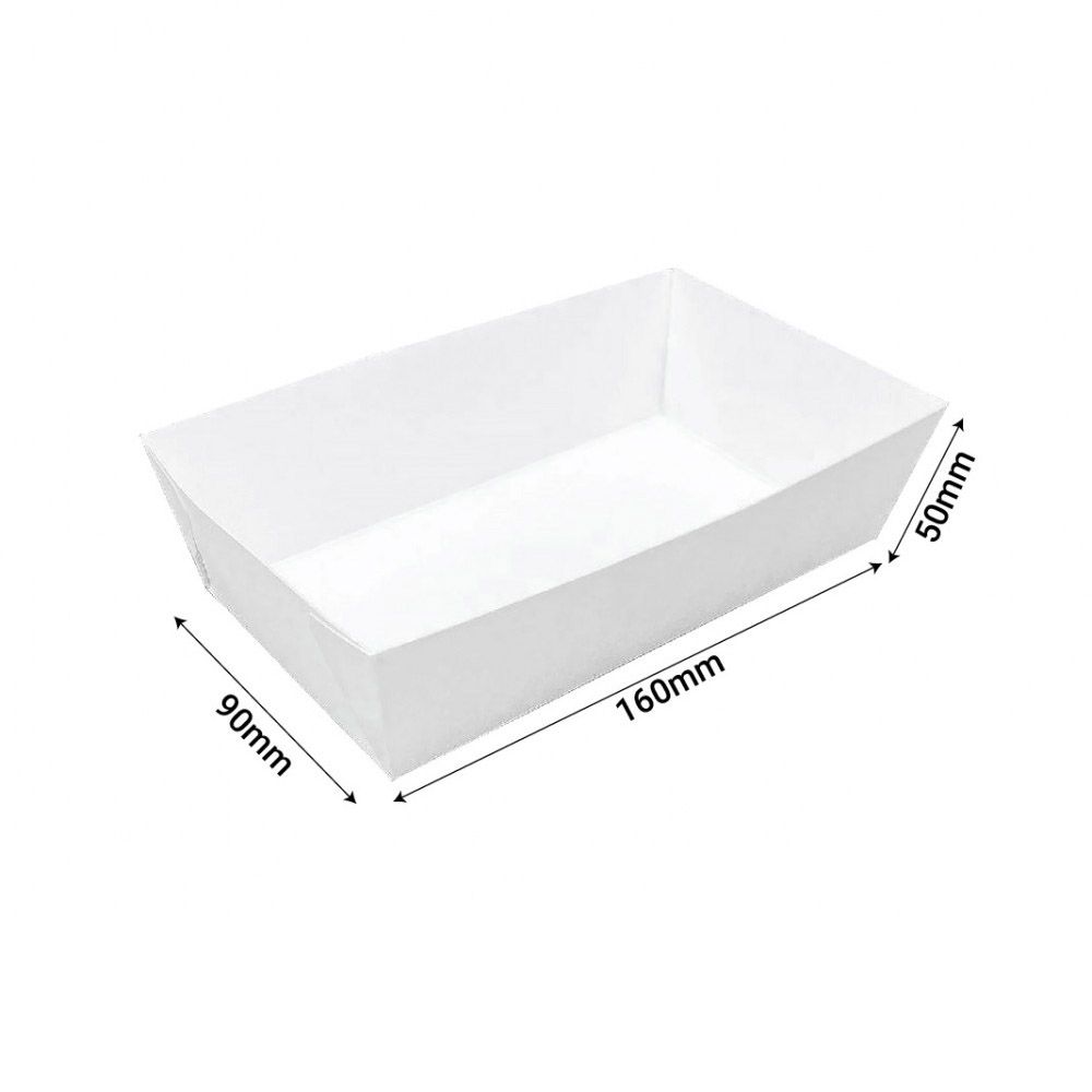 600ml Paper Tray (White)
