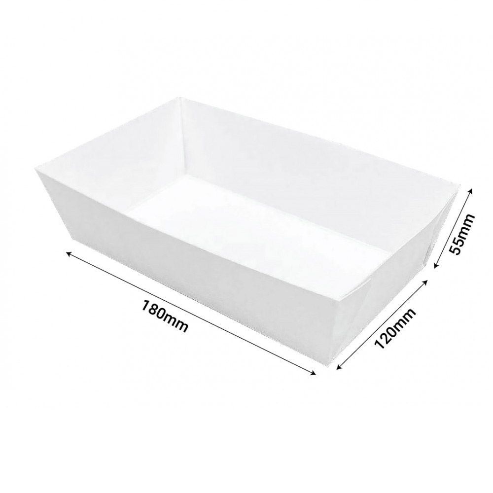 900ml Paper Tray (White)