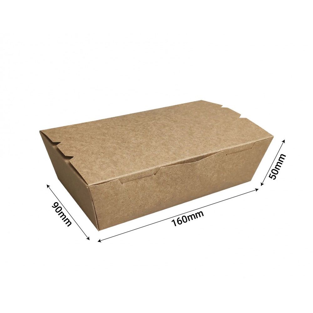 TBH600 Paper Lunch Box (Brown)