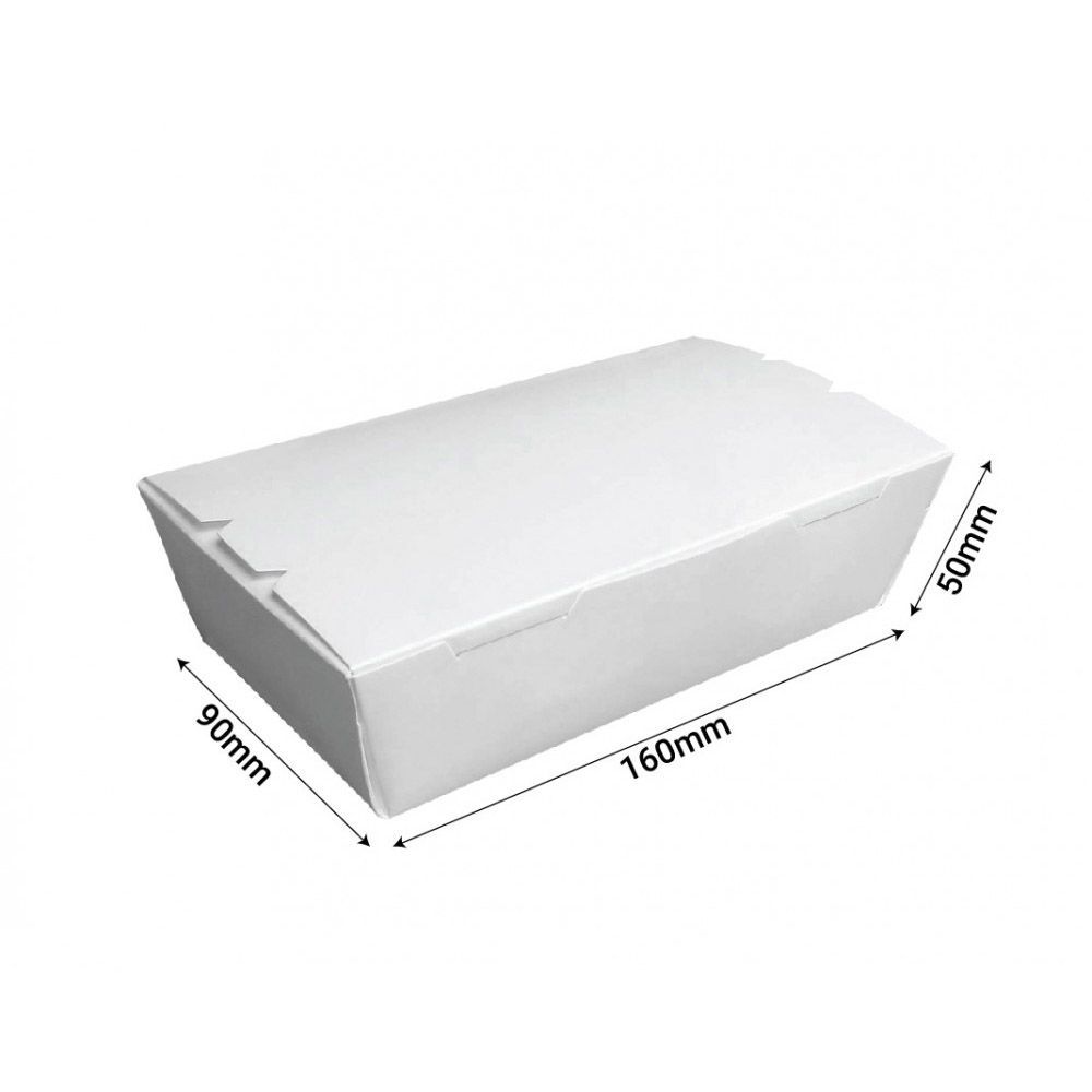 TBH600 Paper Lunch Box (White)
