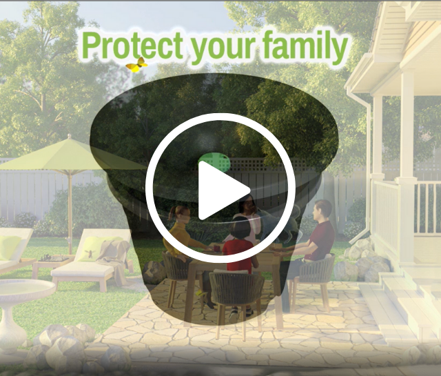 a video that says protect your family on it