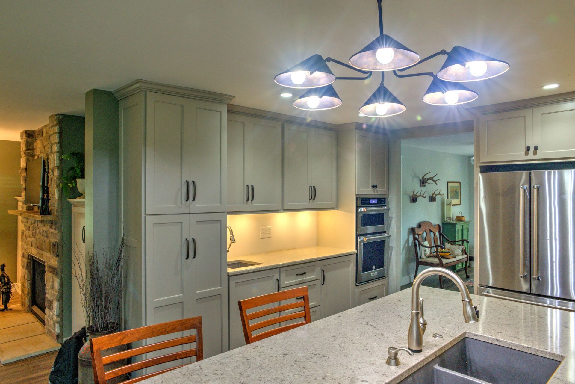 Contemporary Transitional Kitchen Remodel by Classic Cabinets & Remodeling project photo