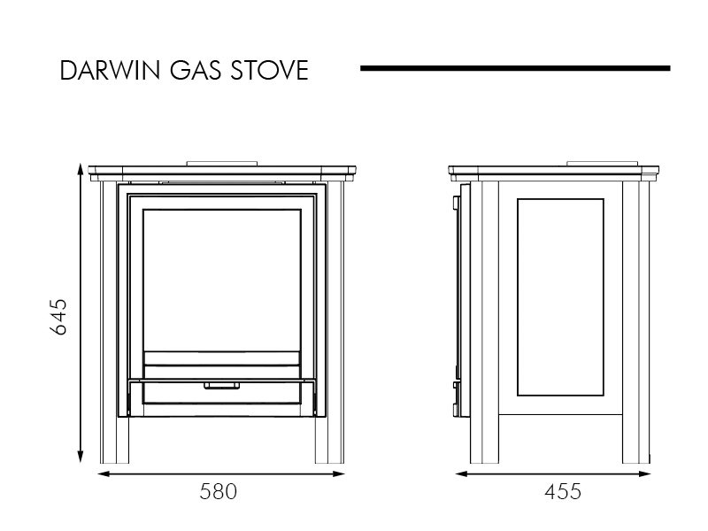 Darwin Gas Stove Flamecraft