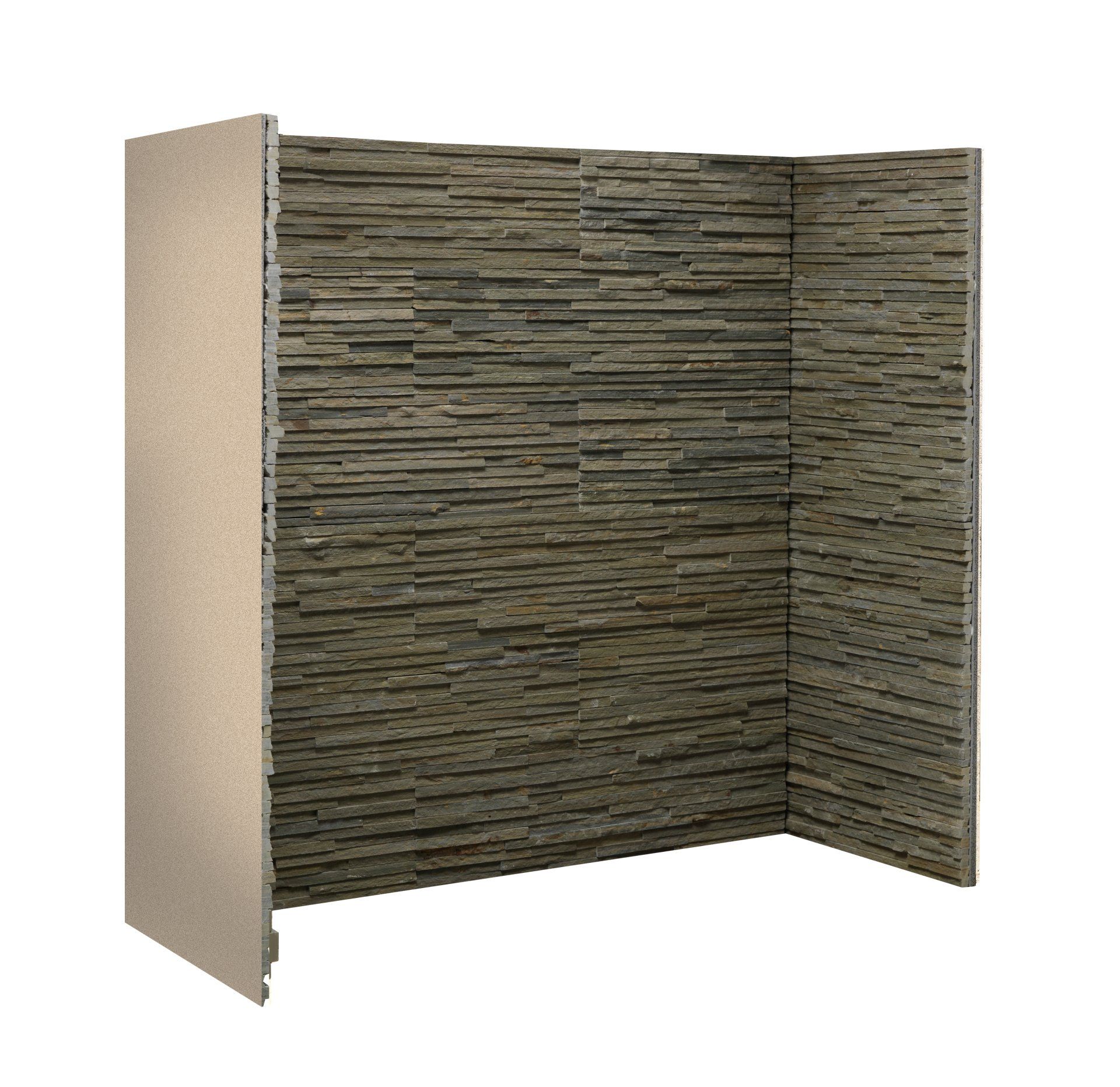Olive Slate Waterfall Chamber