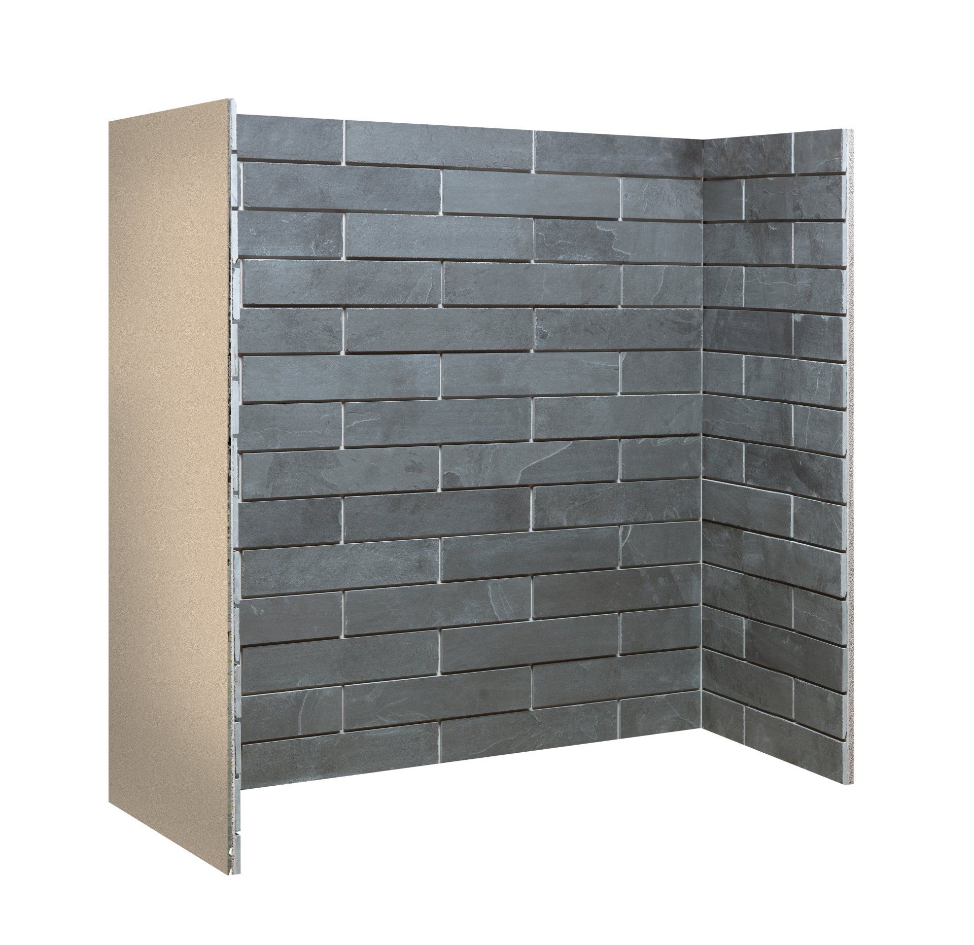 Porcelain Slate Brickbond Chamber