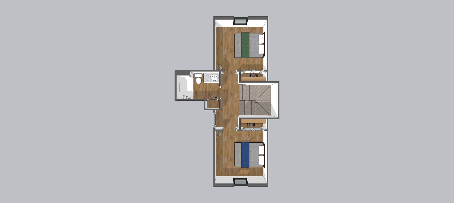 The Chateau 2nd - Floor Plan