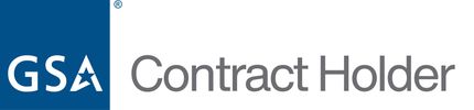 GSA Contract Holder logo with blue GSA block and gray text