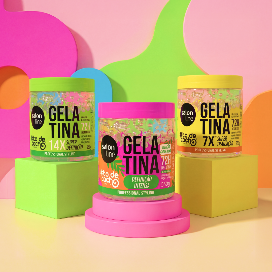 Gelatinas Salon Line #todecacho. Produtos para cabelos cacheados no atacado na Lívia Distribuidora