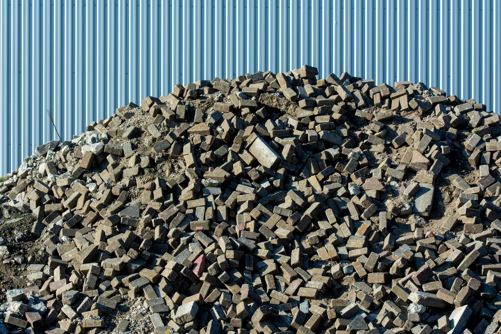 Pile of Bricks and Rubble