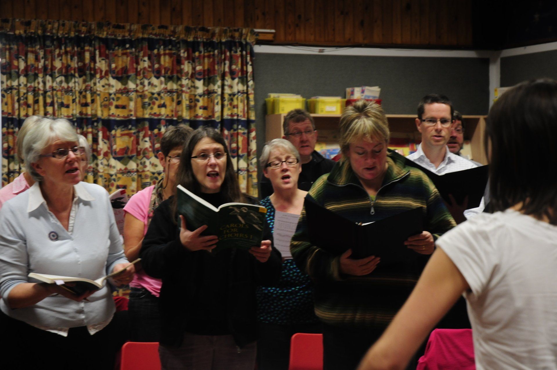 Our Singers Rehearsing