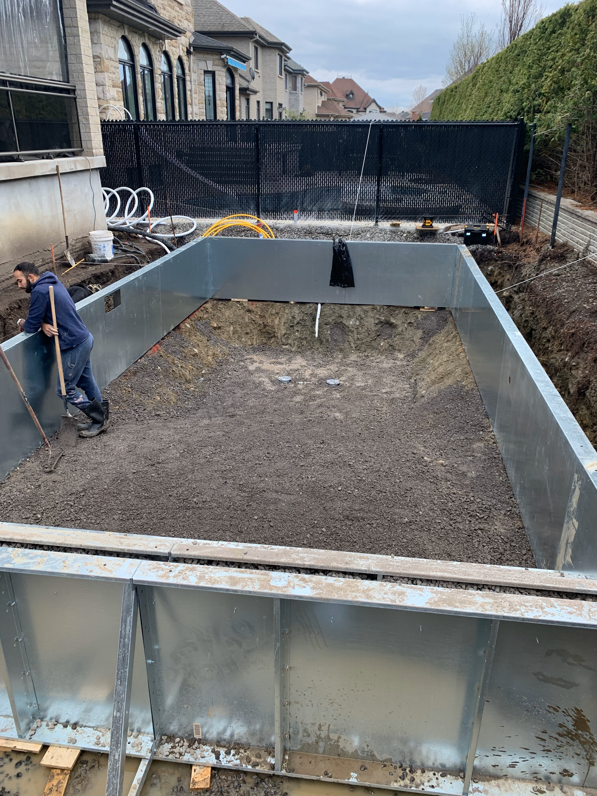 Remplacement de toile de piscine