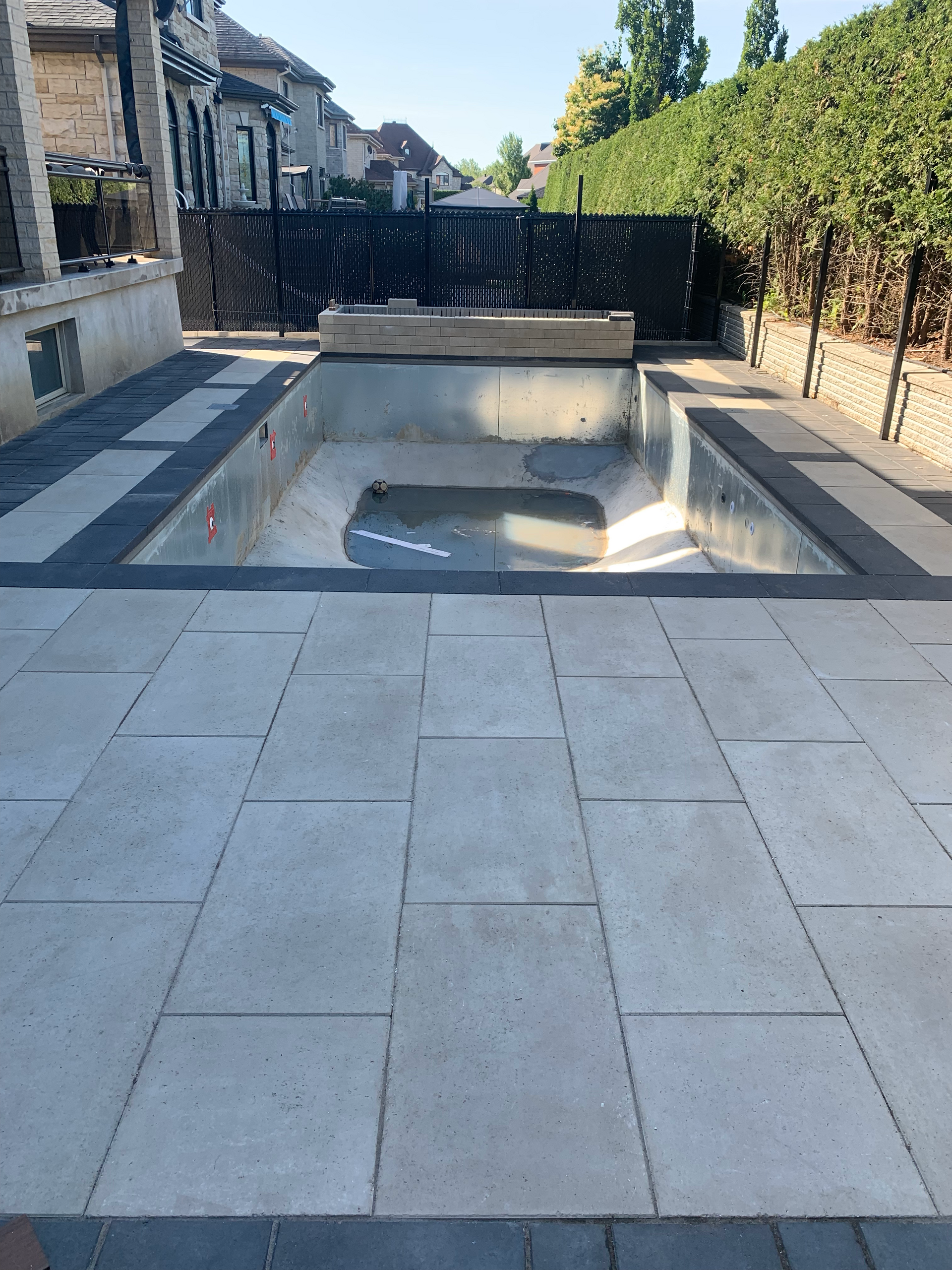 Remplacement de toile de piscine