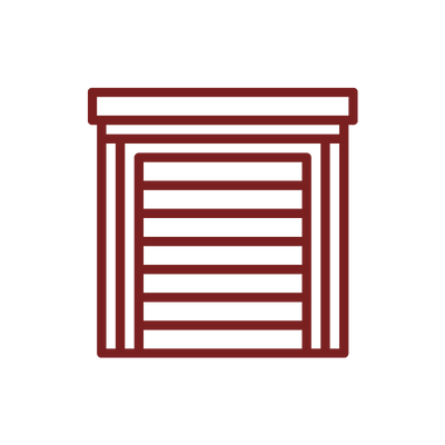 indoor heated storage icon