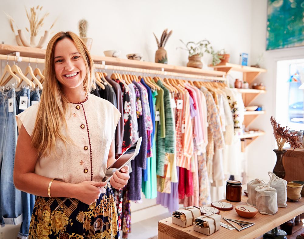 A Happy Business Owner
