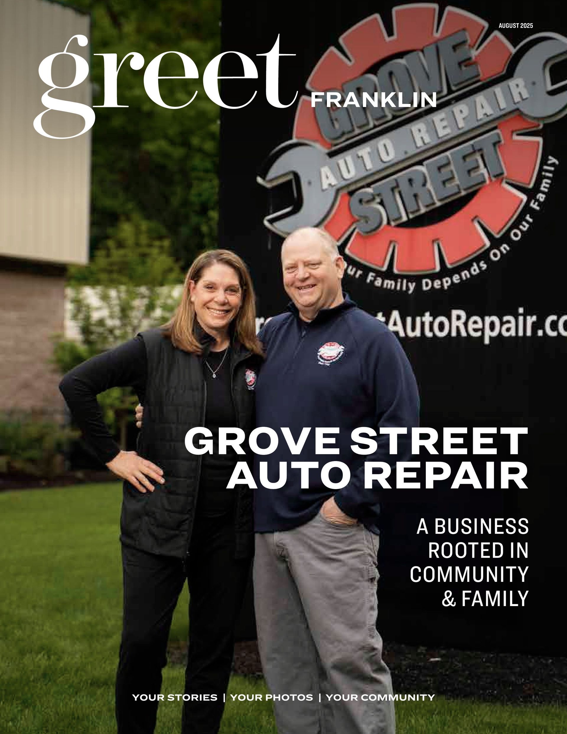Greet Franklin Magazine Grove Street Auto Repair Feature