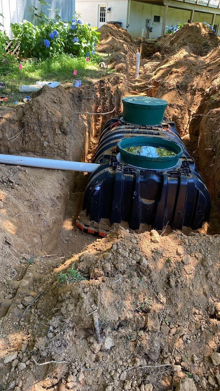 A Black Septic Tank — Hamilton, VA — Shenandoah Septic Inc