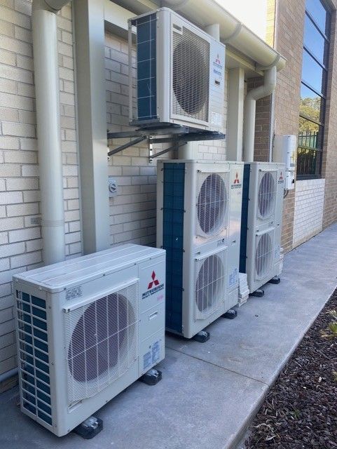 Multiple Air Conditioning Units — Brownlow Electrical Air Conditioning Refrigeration in Fairy Meadow, NSW