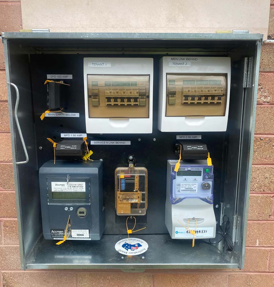 Outdoor Electrical Setup — Brownlow Electrical Air Conditioning Refrigeration In Fairy Meadow, NSW