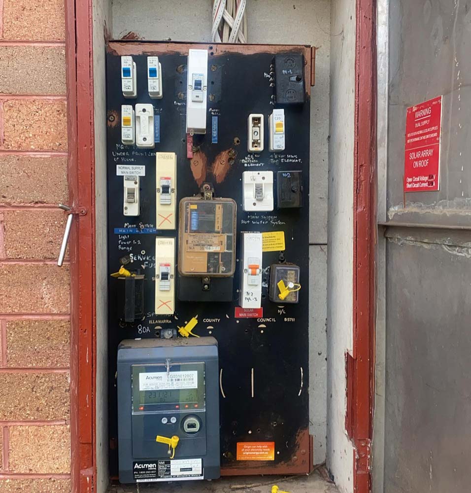 Outdoor Fuse Box — Brownlow Electrical Air Conditioning Refrigeration In Fairy Meadow, NSW