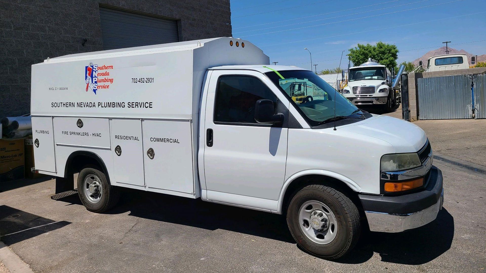 Service Truck — Henderson, NV — Southern Nevada Plumbing