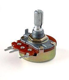 Rotary potentiometer.