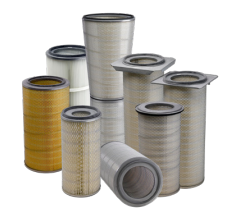 Replacement Cartridge Filters for Gas Turbine and Dust Collection