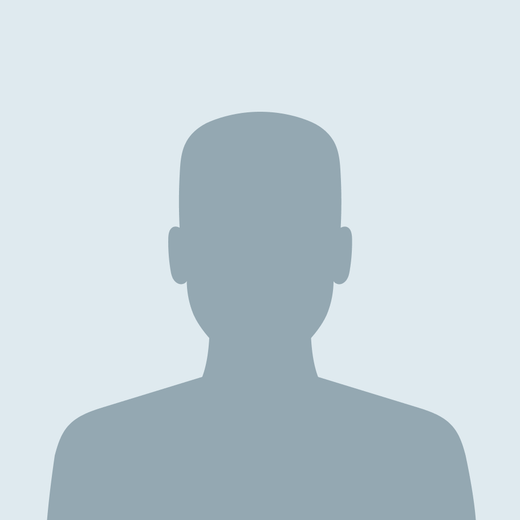 Generic gray profile silhouette icon on a light blue background