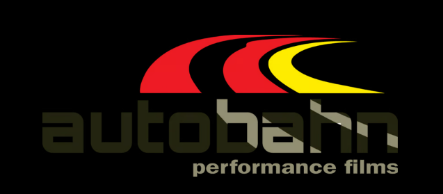 Autobahn Performance Films logo in black, red, and yellow on a black background