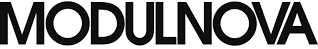 Texto del logotipo de MODULNOVA en negro sobre fondo blanco