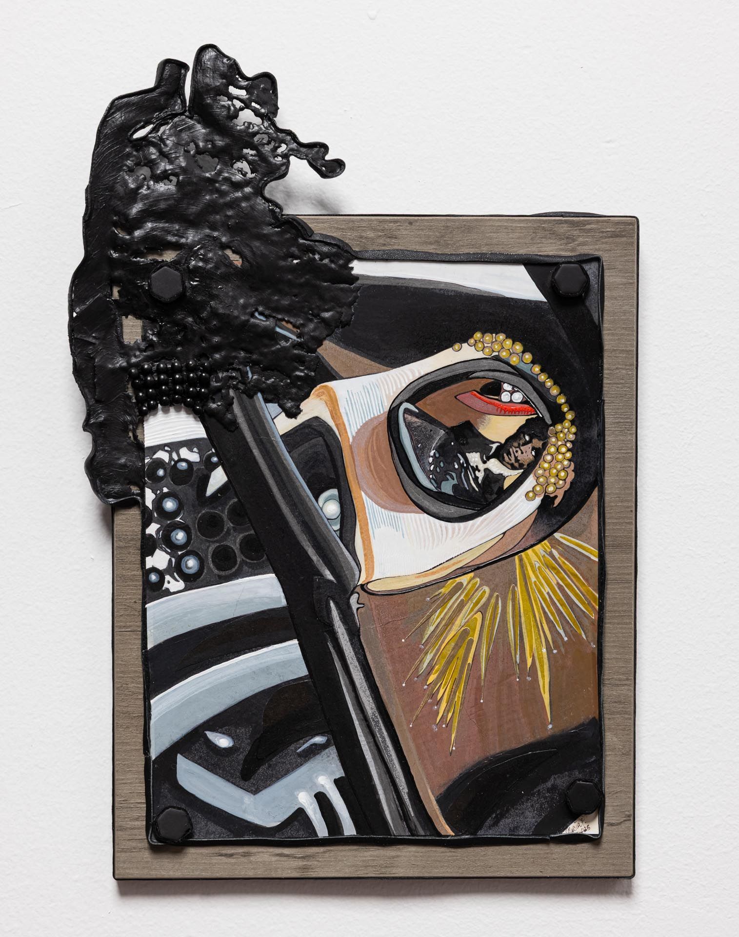 Alicia Piller, Liberty and Divides (2D Detail of Constellation of Liberty. Still Orbiting The Divide)