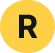 Yellow circle with a black letter “R” inside. | Dewitt's Automotive Center
