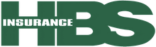 Green logo: HBS Insurance in white text overlaid on the letter H.