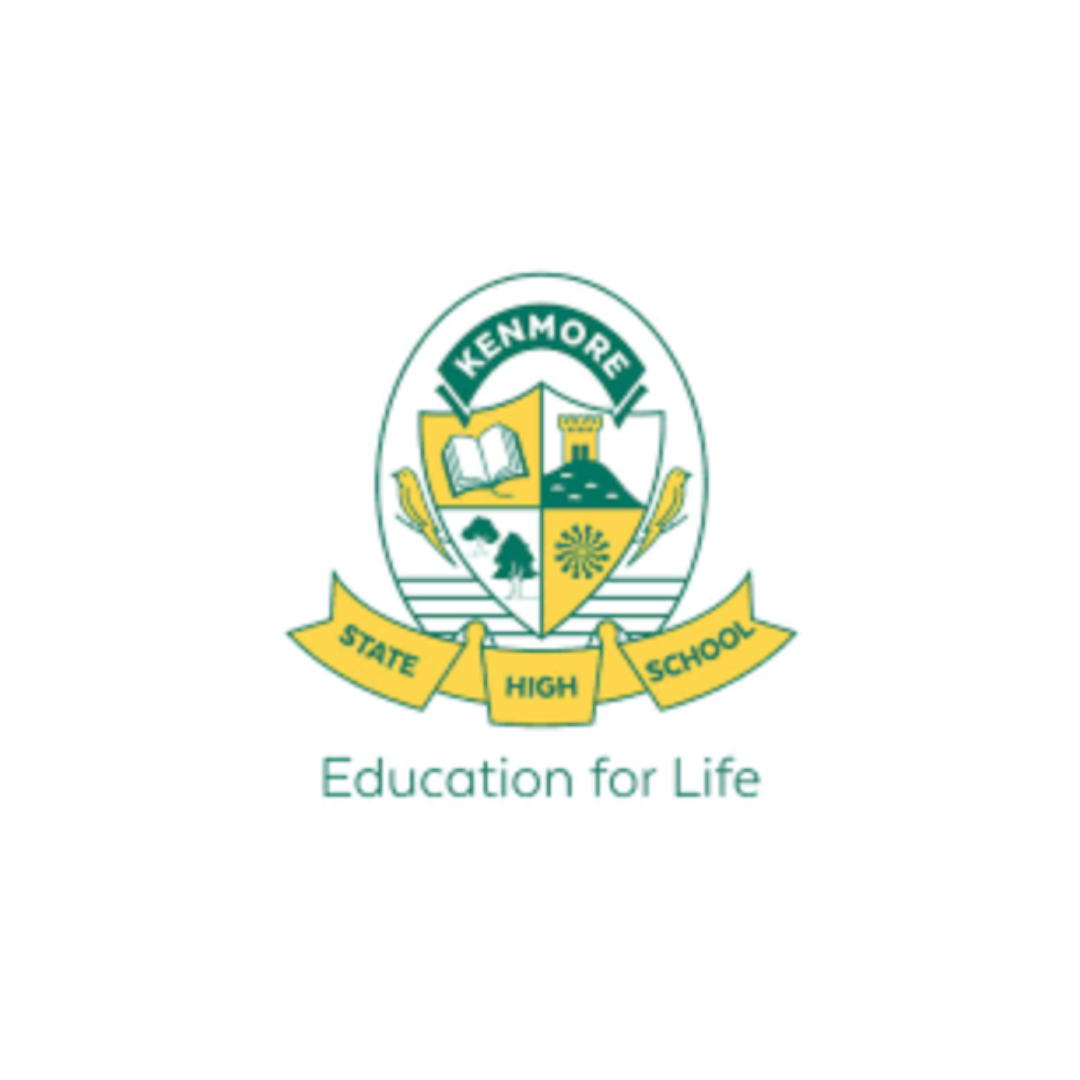 The logo for kenmore state high school says education for life