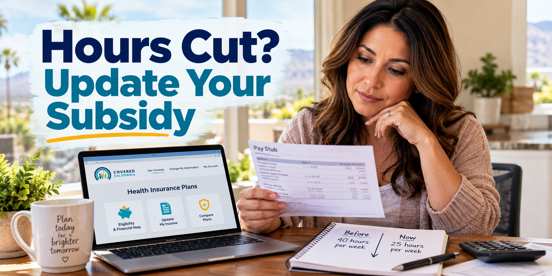 Fix Covered California Subsidy After Hours Cut