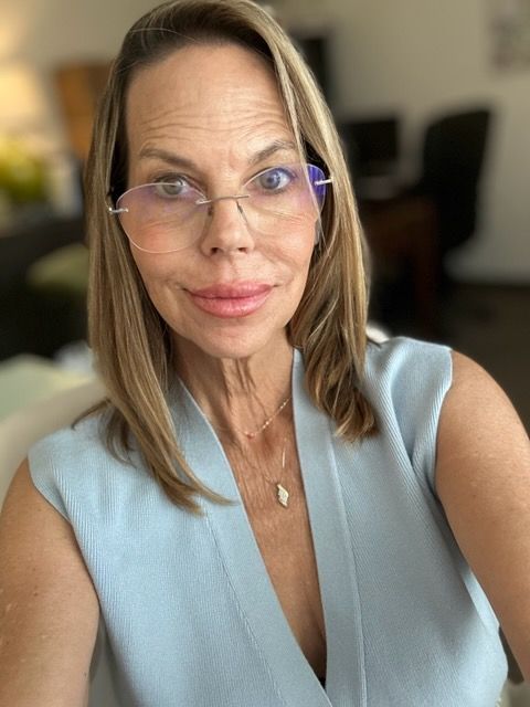 Woman with glasses