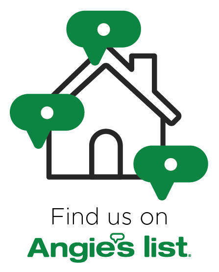 Find Us On Angie's List Logo