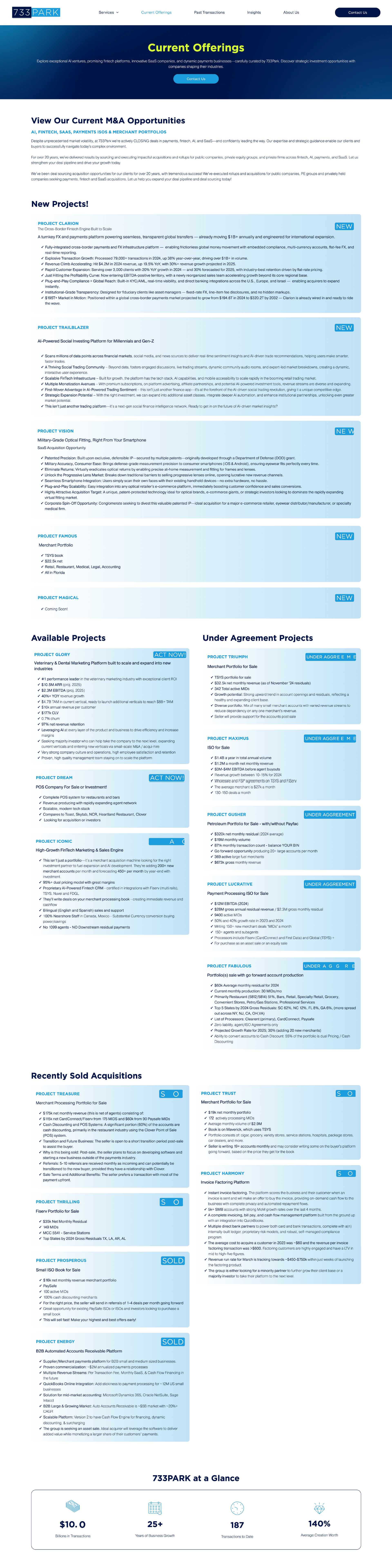 Blue-themed dashboard with multiple data panels, charts, and summary cards in a web analytics interface